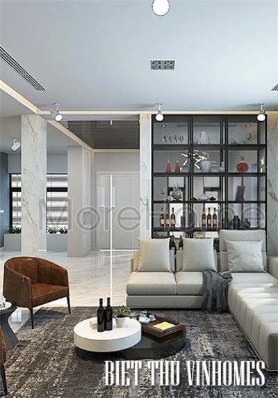Thiết kế nội thất nhà biệt thự hiện đại Vinhomes Central Park