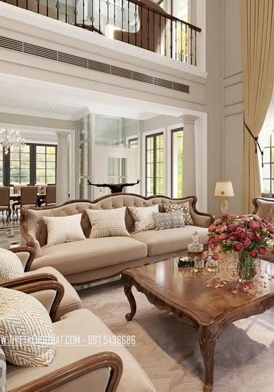 Thiết kế nội thất biệt thự cao cấp SPLENDORA - Bắc An Khánh