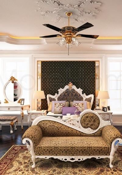 Thiết kế nội thất biệt thự tân cổ điển cao cấp - Quận 11
